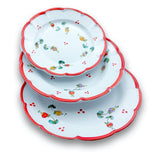 Piatto in ceramica di Vietri Campanelle