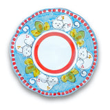Piatto in ceramica di Vietri Gatto 