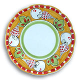 Piatto Polpo in ceramica di Vietri