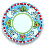 Piatto Polpo in ceramica di Vietri