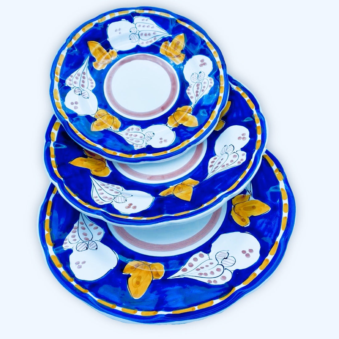 Piatto Polpo in ceramica di Vietri