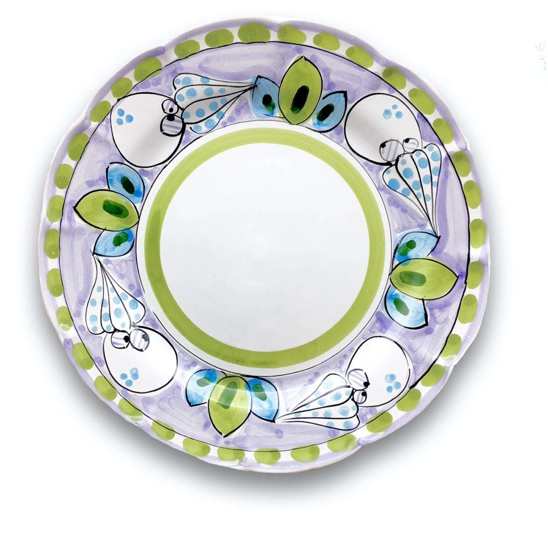 Piatto Polpo in ceramica di Vietri