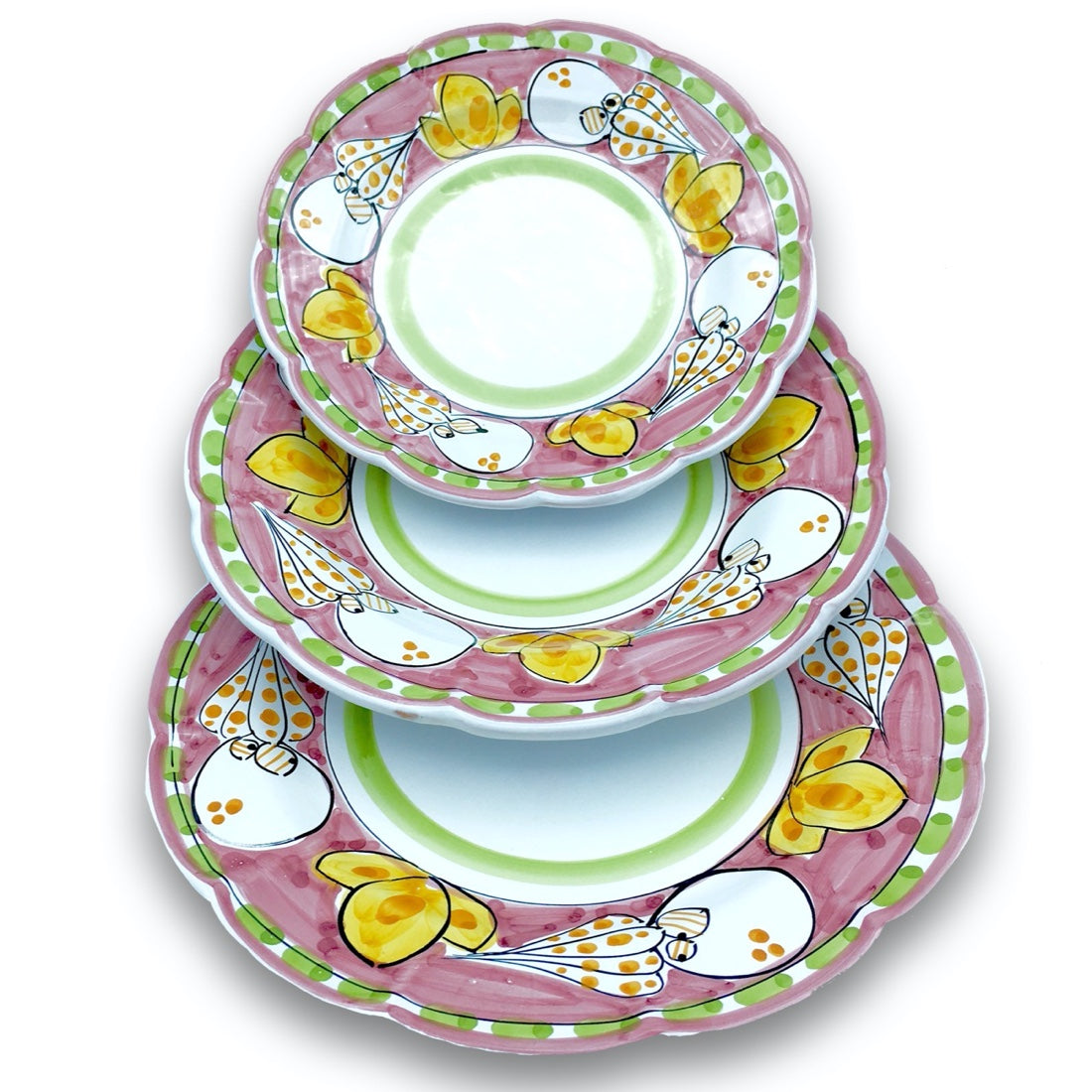 Piatto Polpo in ceramica di Vietri