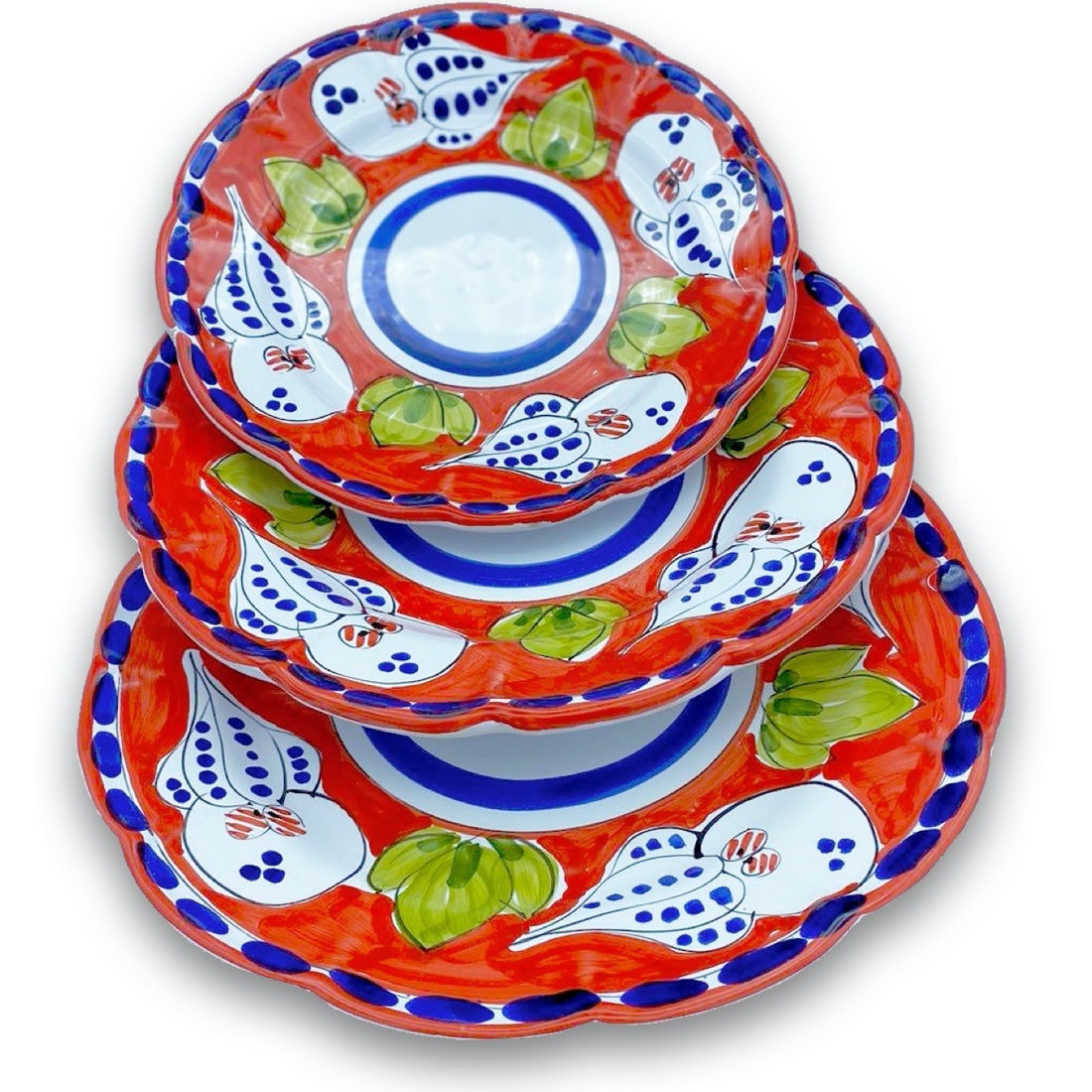 Piatto Polpo in ceramica di Vietri