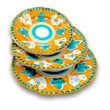 Piatto in ceramica di Vietri Pulcino