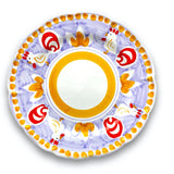 Piatto in ceramica di Vietri Gallo