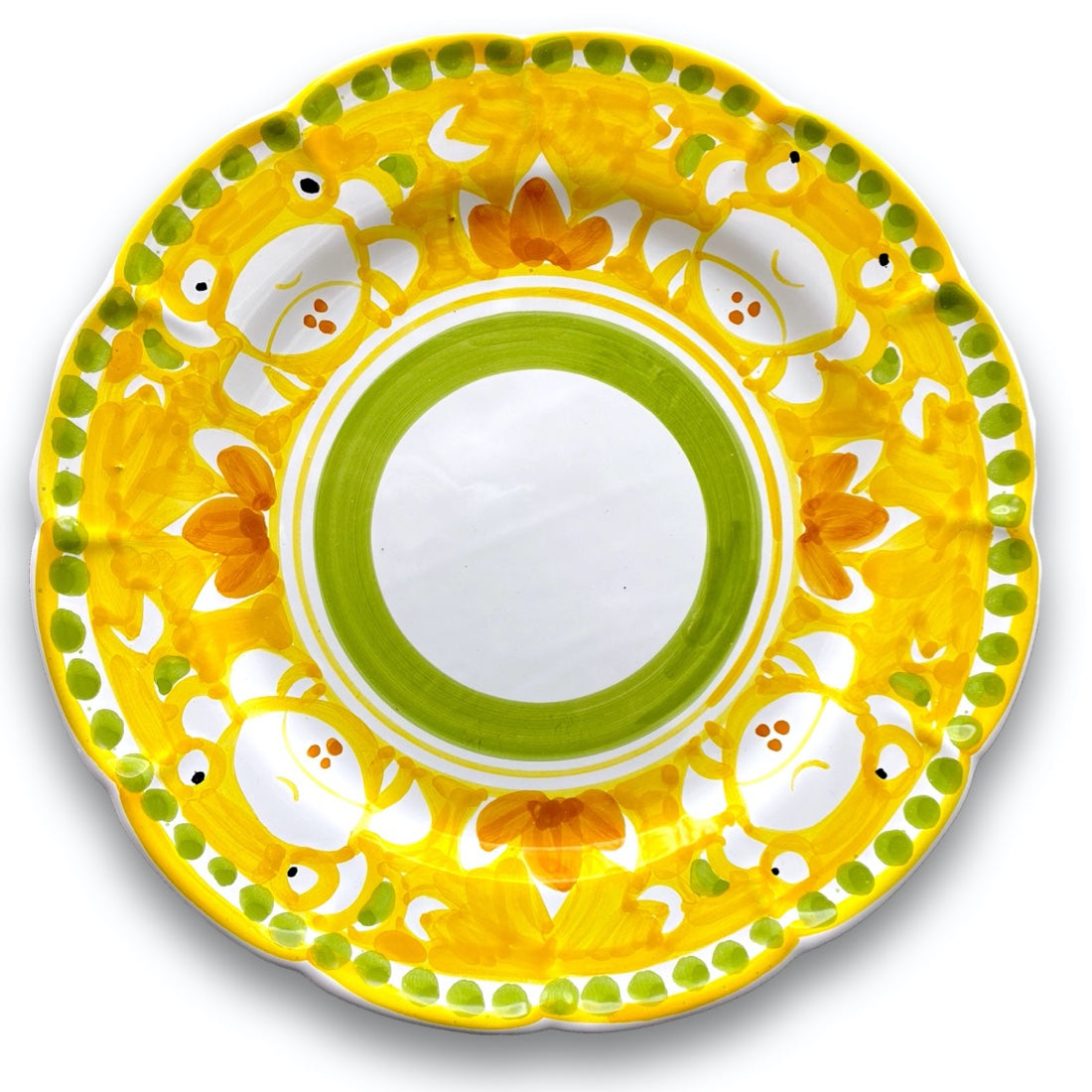 Piatto in ceramica di Vietri Granchio