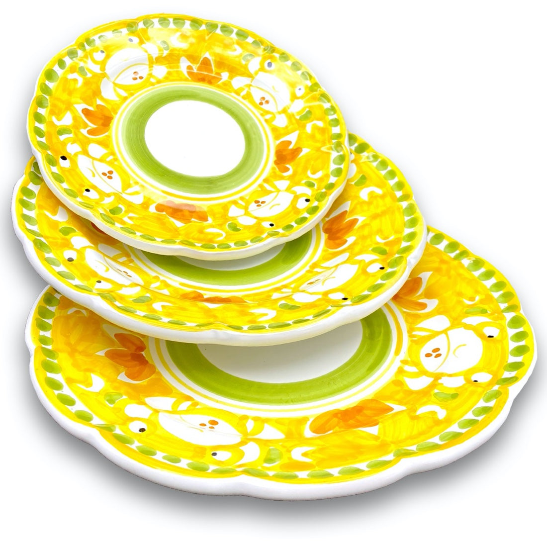 Piatto in ceramica di Vietri Granchio