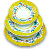Piatto in ceramica di Vietri Naif 
