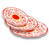 Piatto Vietri in Ceramica DECORO BAROCCHETTO