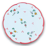 Piatto in ceramica di Vietri Campanelle