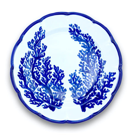 Piatto Vietri in Ceramica DECORO CORALLO NEW