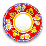 Piatto in ceramica di Vietri Farfalla