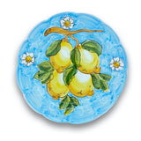 Piatto in ceramica di Vietri Limoni 