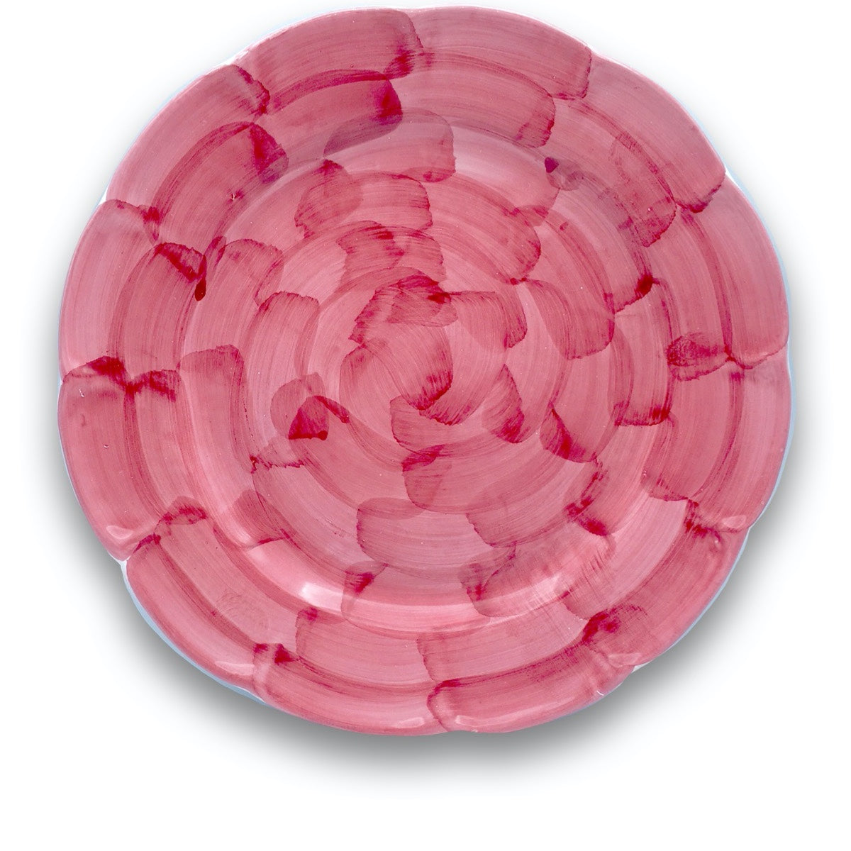 Piatto in ceramica di Vietri Monocolore