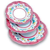Piatto in ceramica di Vietri Naif 