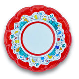 Piatto in ceramica di Vietri Naif 