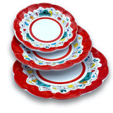 Piatto in ceramica di Vietri Naif 