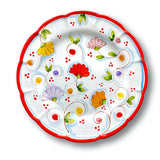 Piatto Vietri in Ceramica DECORO PRIMULA NEW