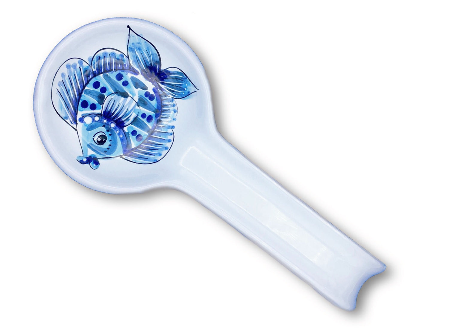 Poggiamestolo Roma in ceramica di Vietri Linea Mare