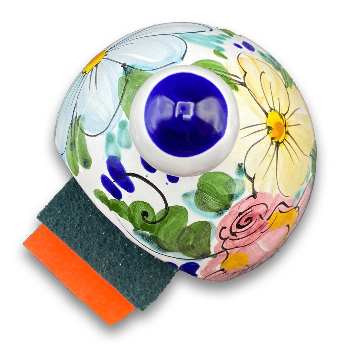 PORTA SPUGNA IN CERAMICA DI VIETRI 