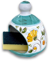 Porta Spugna in Ceramica Vietrese
