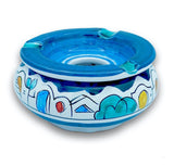 Posacenere antivento in ceramica di Vietri