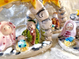 Presepe in ceramica di Vietri 