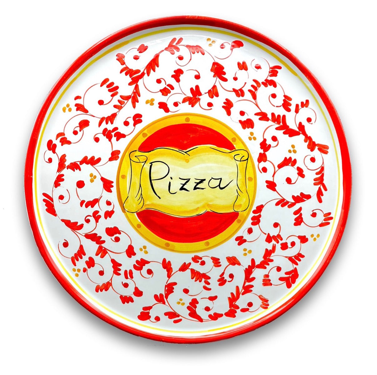Piatto Pizza in ceramica di Vietri