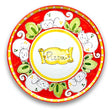Piatto Pizza in ceramica vietrese DECORO GATTO NEW