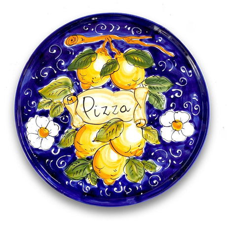 Piatto Pizza in ceramica di Vietri