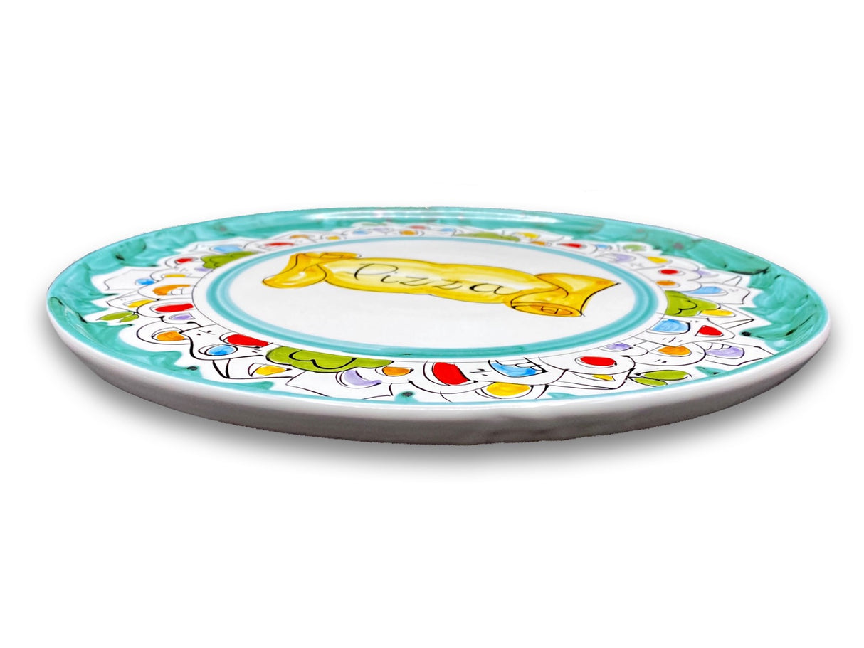 Piatto Pizza in ceramica di Vietri