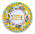 Piatto Pizza in ceramica vietrese DECORO TARTARUGA NEW