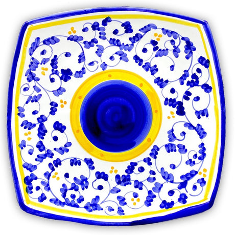 Piatto Sushi in ceramica vietrese DECORO BAROCCHETTO