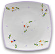 Piatto Sushi in ceramica vietrese DECORO CAMPANELLE