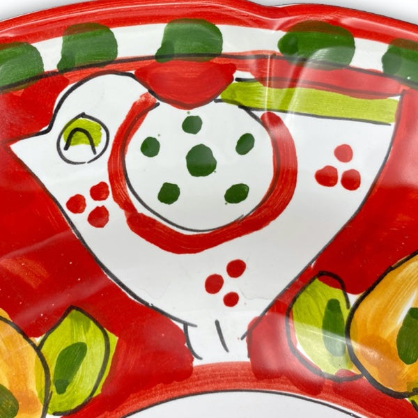 Piatto Sushi in Ceramica Vietrese DECORI MISTI