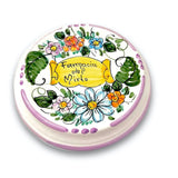 Rendi resto rotondo in ceramica di Vietri