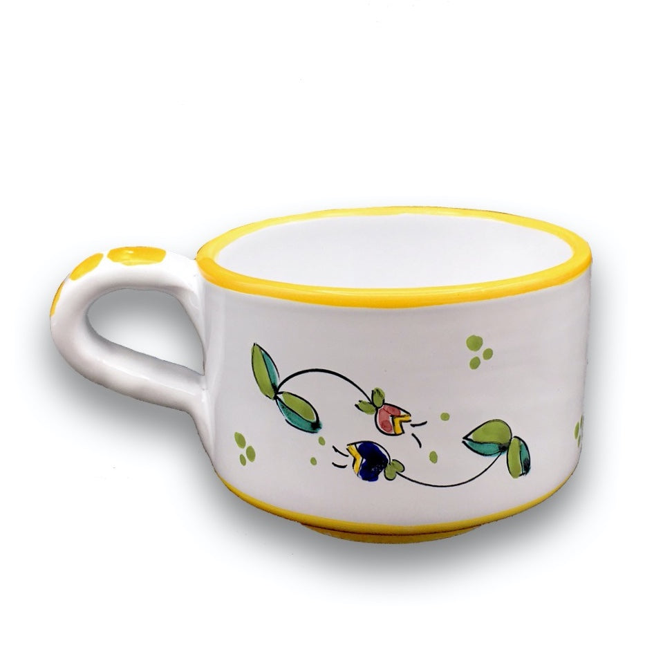 Tazza da tè in ceramica di Vietri