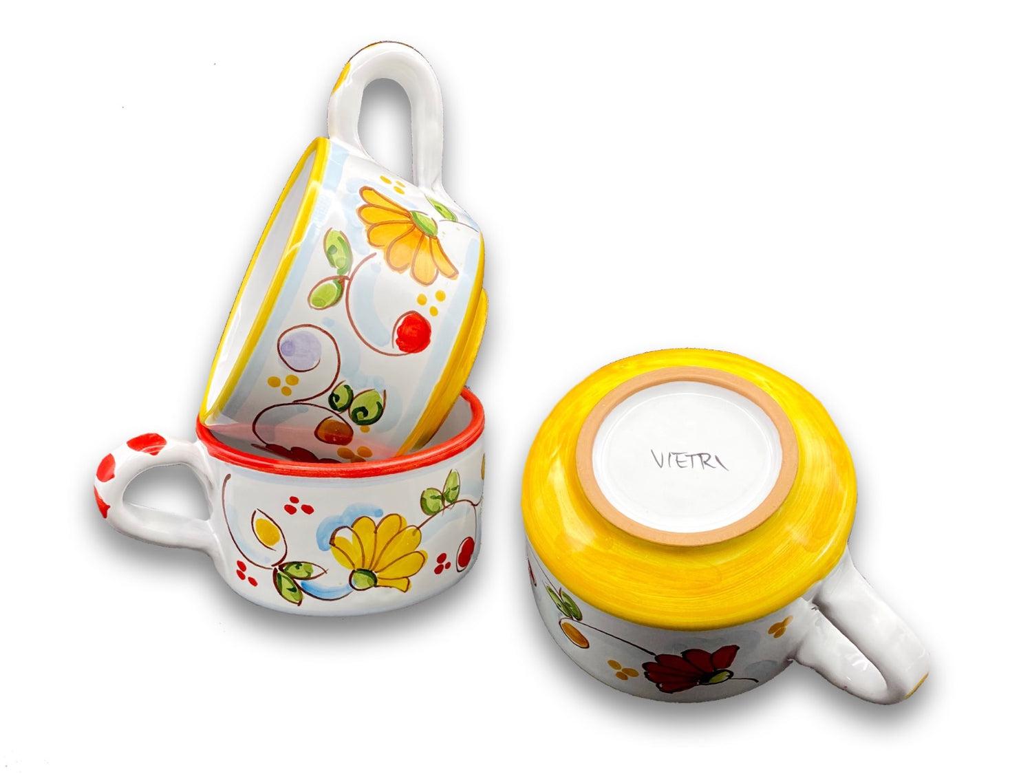 Tazza da tè in ceramica di Vietri