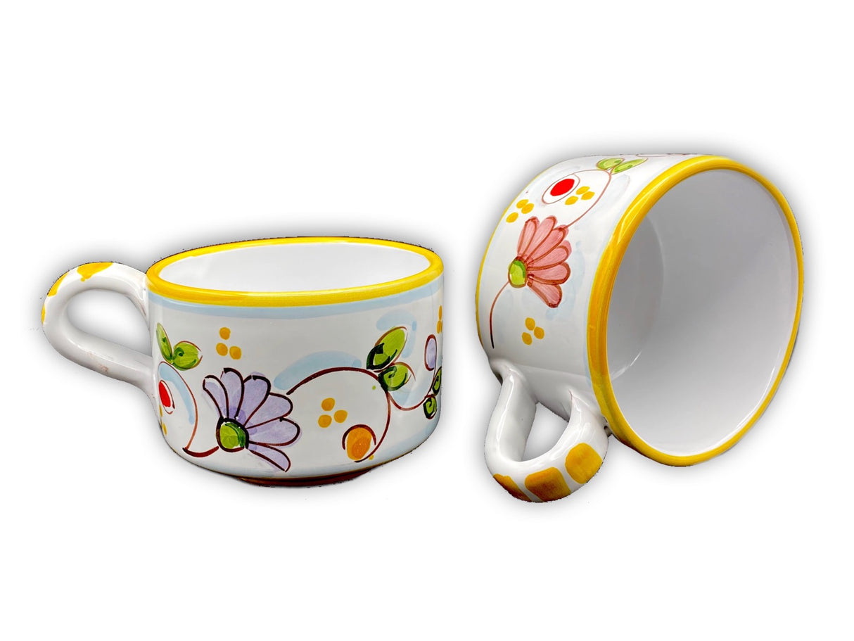Tazza da tè in ceramica di Vietri
