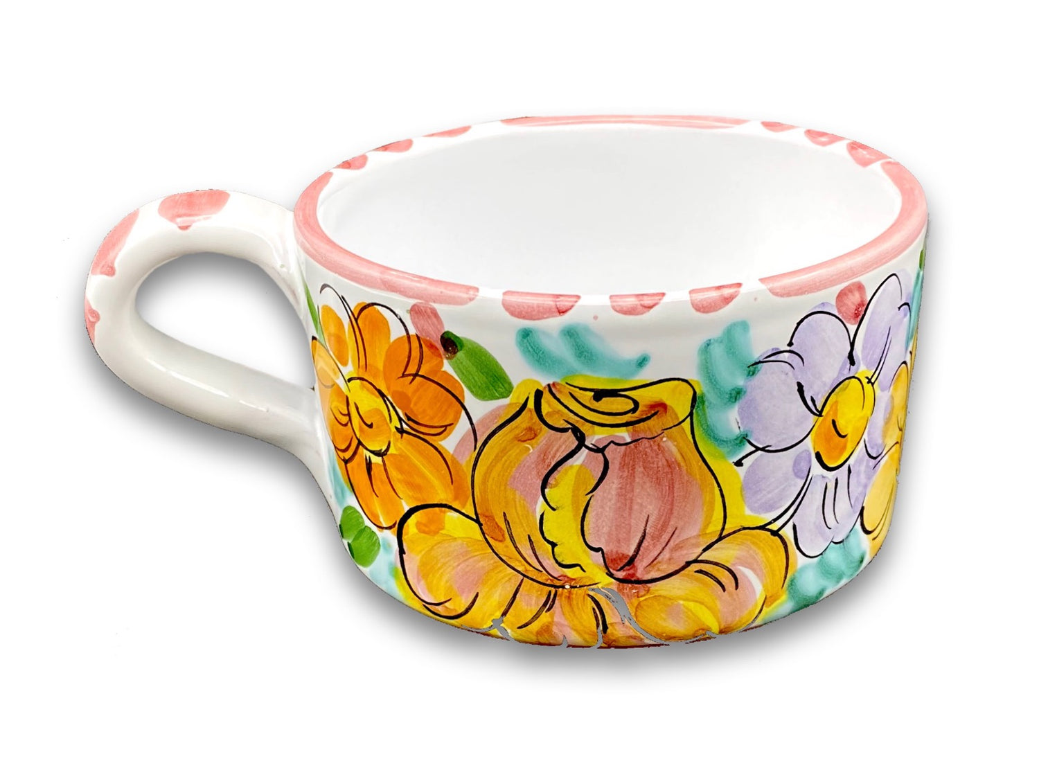 Tazza da tè in ceramica di Vietri