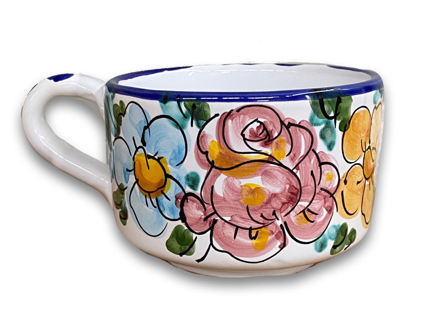 Tazza da tè in ceramica di Vietri