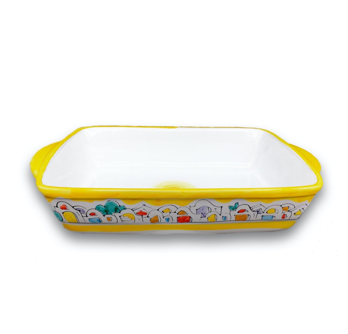Tegame da forno in ceramica di Vietri