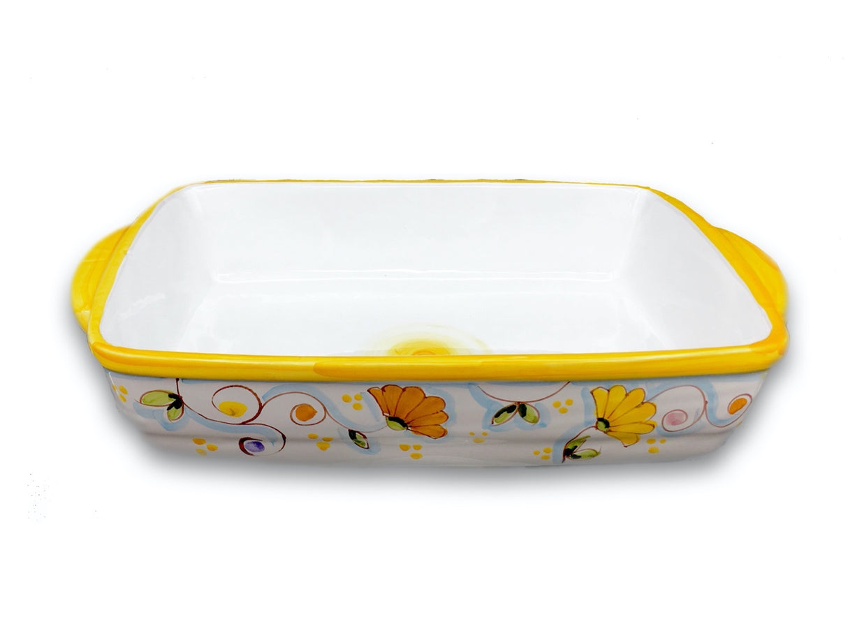 Tegame da forno in ceramica di Vietri