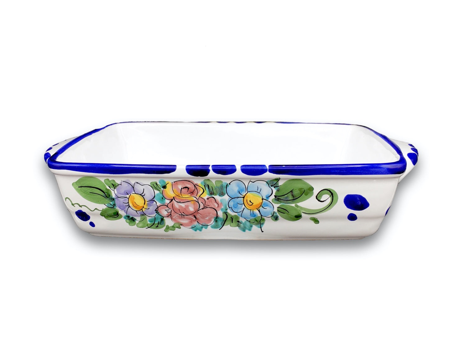 Tegame da forno in ceramica di Vietri