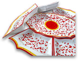 Antipastiera 7 pezzi in ceramica di Vietri BAROCCHETTO