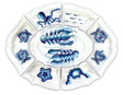 Antipastiera 7 pezzi in Ceramica Vietrese MARE MAGNUM