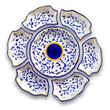 Antipastiera Fiore in ceramica di Vietri