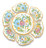 Antipastiera Fiore in ceramica vietrese DECORO VIETRI ANTICO