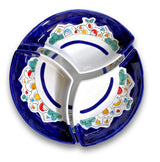 Antipastiera Girella in ceramica di Vietri